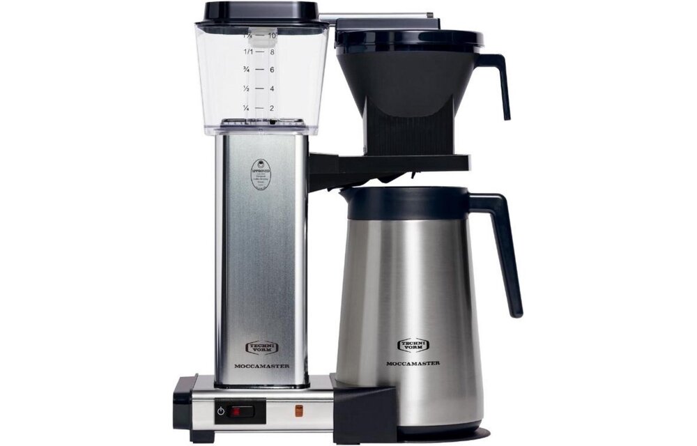 Moccamaster KBGT Polished Silver - Koffiezetapparaat