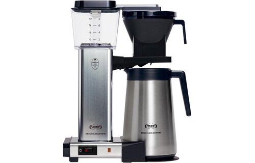 Moccamaster KBGT Polished Silver - Koffiezetapparaat