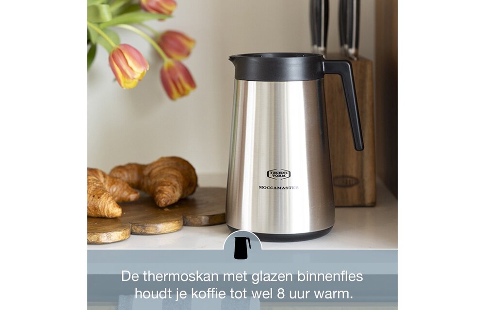 Moccamaster KBGT Polished Silver - Koffiezetapparaat