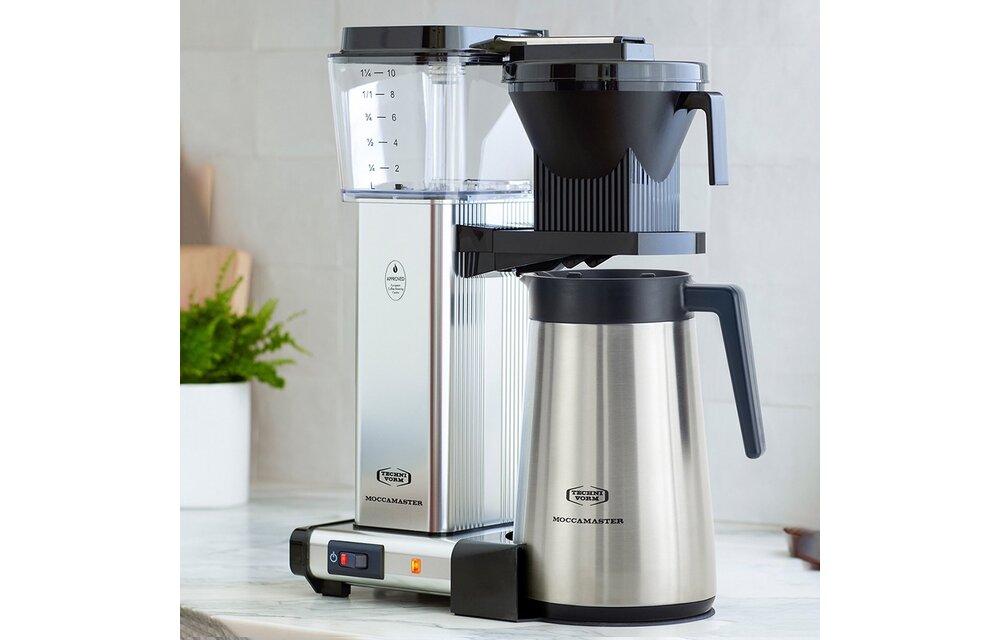 Moccamaster KBGT Polished Silver - Koffiezetapparaat