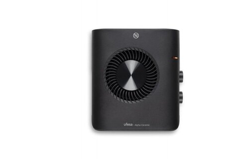 Ufesa Alpha Ceramic Zwart - Tafelventilator