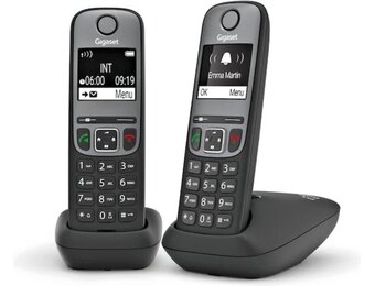 Gigaset A705 Duo Zwart - Dect telefoon