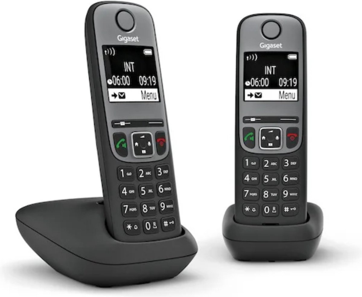 Gigaset A705 Duo Zwart - Dect telefoon