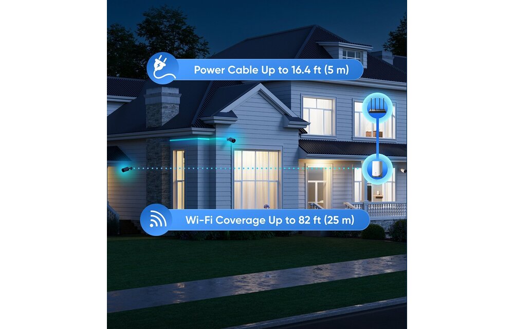 Eufy eufyCam E330 2-Cam Kit (2 camera's + HomeBase 3) - Beveiligingscamera