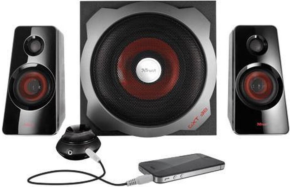 Trust GXT 38 Tytan 2.1 Subwoofer Pc Speaker - PC speaker