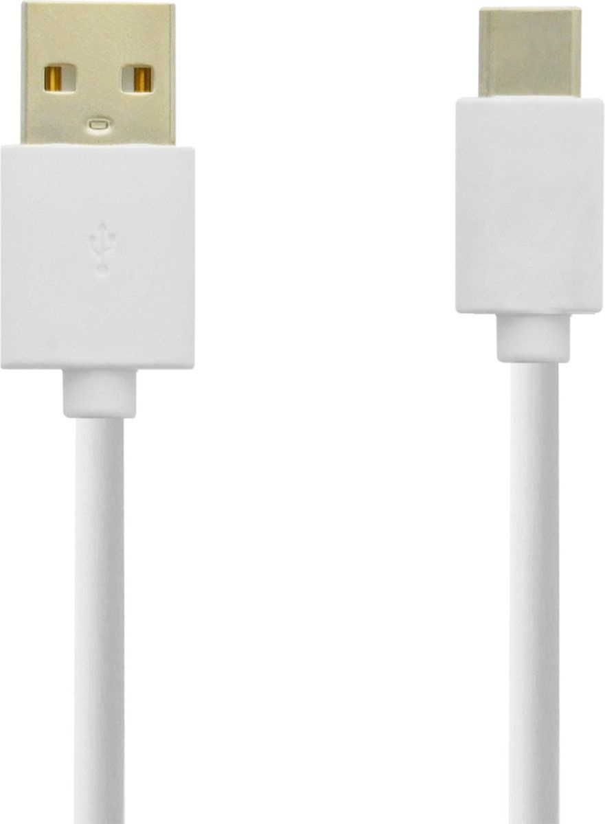 Grab 'n Go Oplaadkabel Usb-c 1 Meter Wit