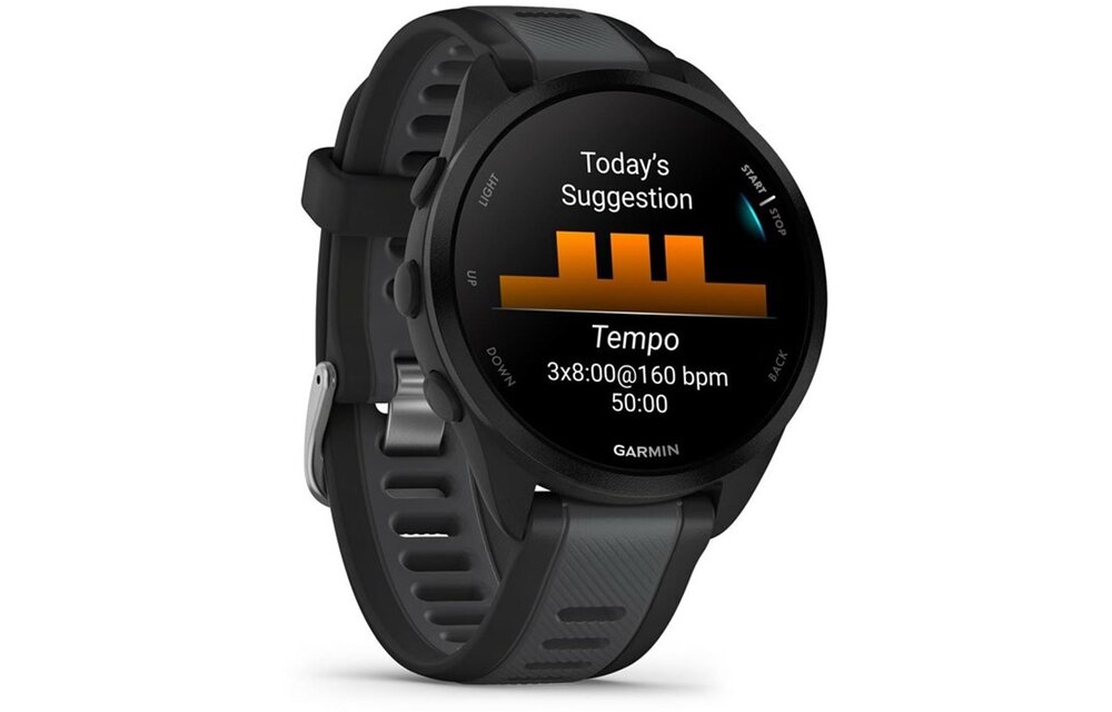 Garmin Forerunner 165 Music Zwart - Smartwatch
