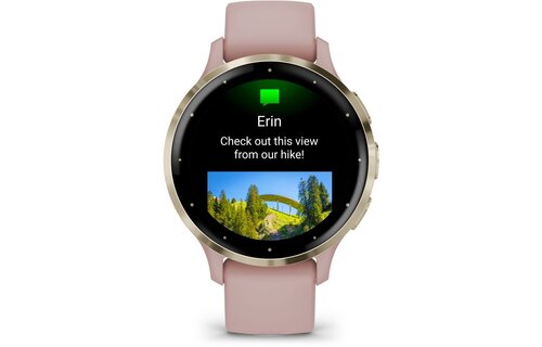 Garmin Venu 3S Goud/Roze - Smartwatch