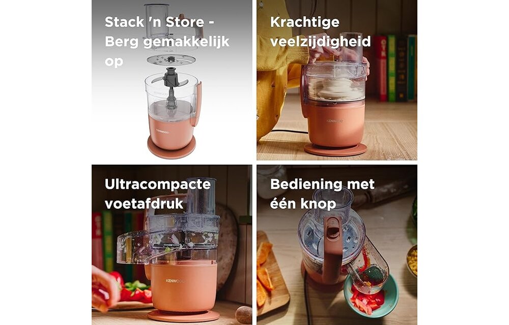 Kenwood MultiPro Go FDP22.130RD - Foodprocessor