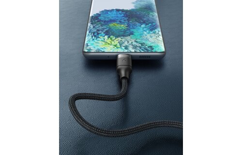 Veger CC02 USB-C naar USB-C kabel 1.5m Braided Nylon