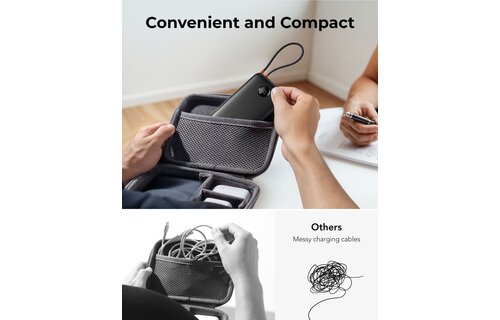 Veger K1C W1189 10.000 mAh Zwart - Powerbank