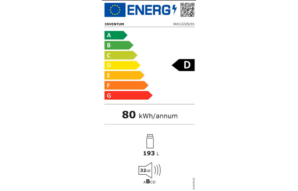 Inventum IKK1222S - Inbouw koelkast