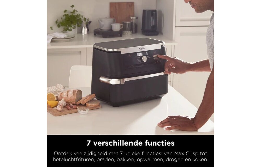 Ninja Foodi AF500EU - Hetelucht friteuse