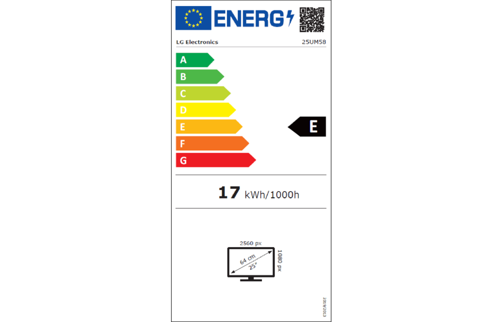LG 25UM58-P25 - Monitor