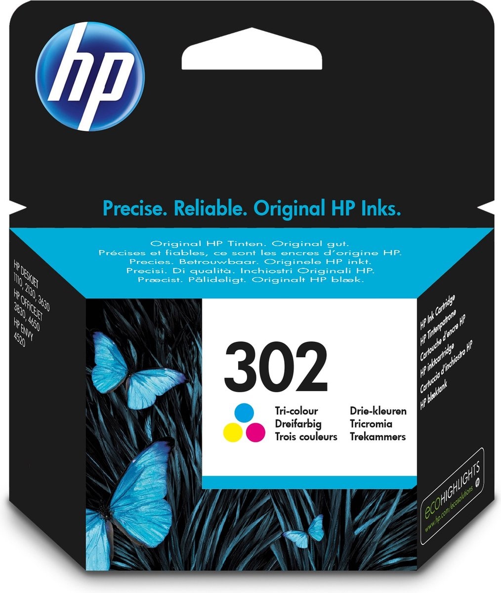 HP 302 Color - Inktcartridge