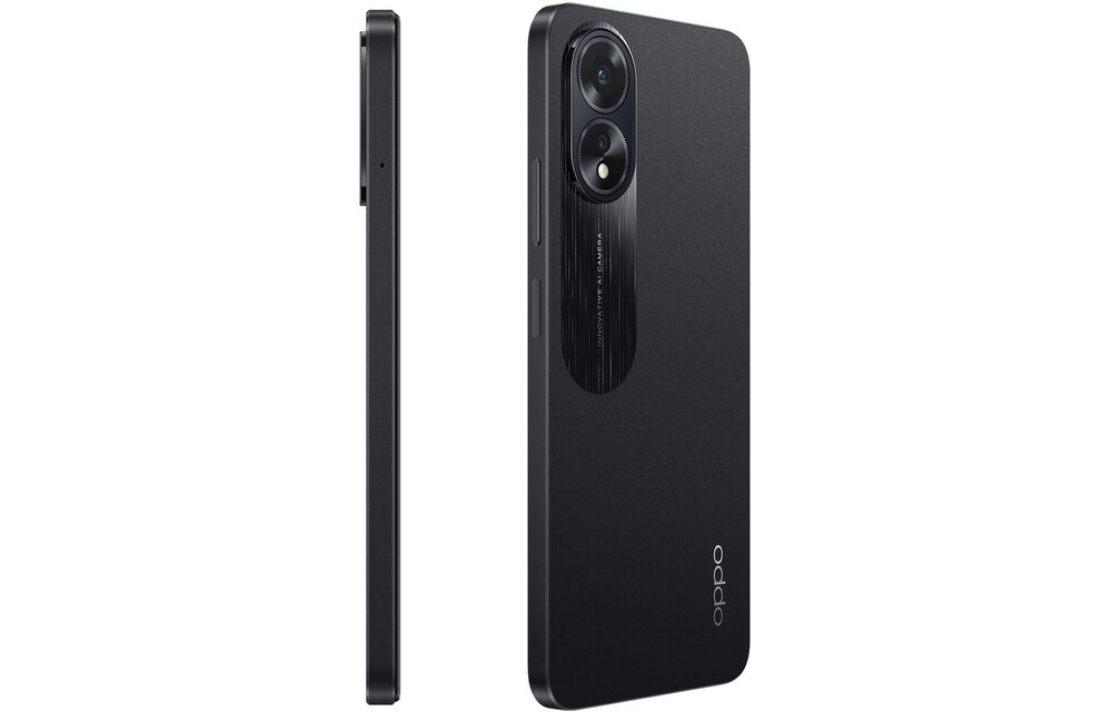 OPPO A18 128GB Zwart - Mobiele telefoon