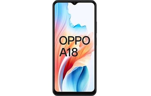 OPPO A18 128GB Zwart - Mobiele telefoon