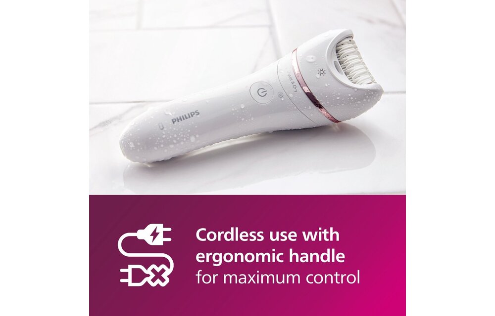 Philips Series 8000 Wet & Dry BRE740/10 - Epilator