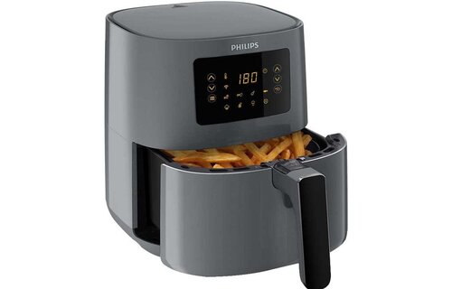 Philips Airfryer Connected HD9255/60 Grijs - Hetelucht friteuse