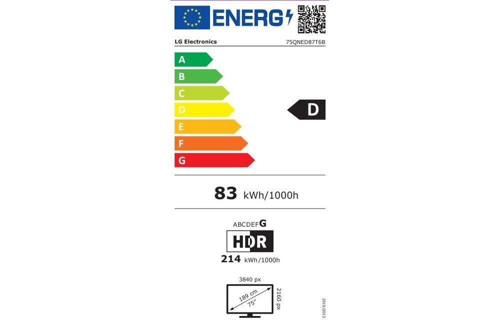 LG 75QNED87T6B (2024) - QNED TV
