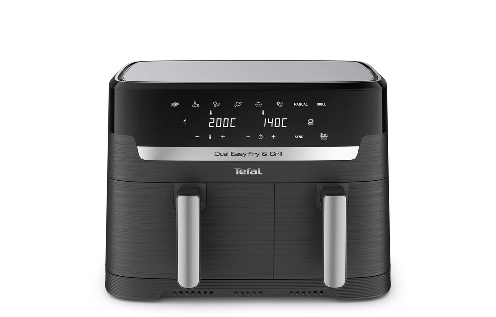 Tefal Easy Fry & Grill Dual EY905D 8.3L XXL - Hetelucht friteuse