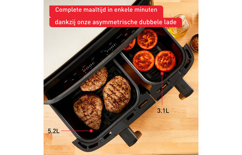 Tefal Easy Fry & Grill Dual EY905D 8.3L XXL - Hetelucht friteuse