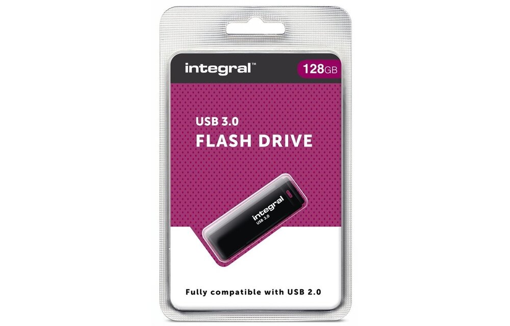 Integral Black USB 3.0 128GB - USB-stick