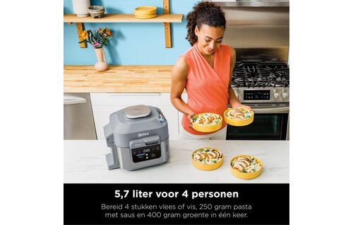 Ninja ON400EU Speedi Rapid Cooker en Airfryer - Hetelucht friteuse