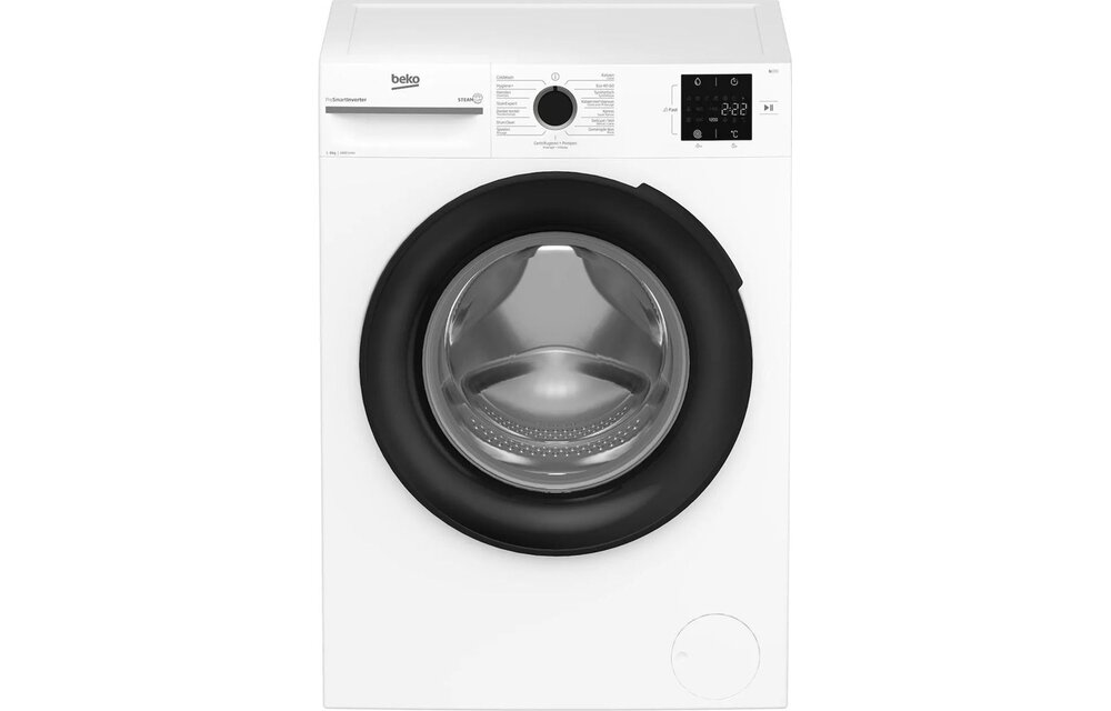Beko BM1WFU3842W SteamCure - Wasmachine