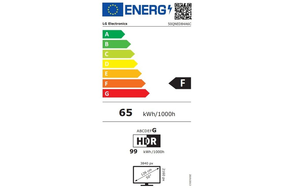 LG 50QNED84A6C (2025) - QNED TV