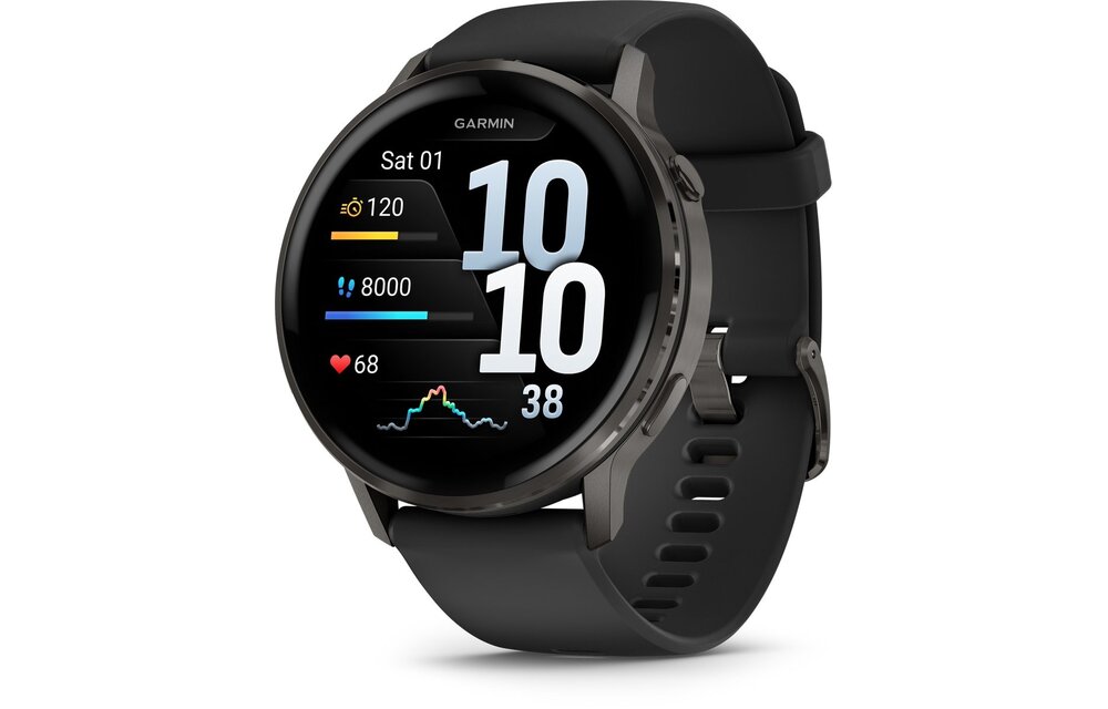 Garmin Venu 4 45mm Zwart - Smartwatch