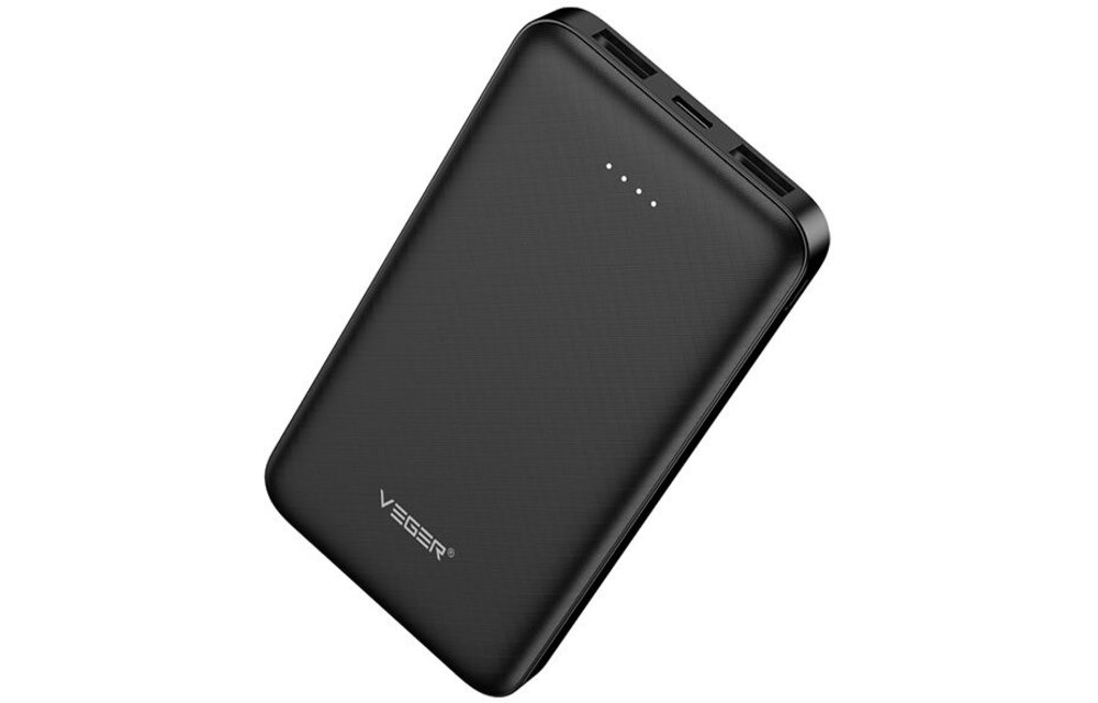 Veger A10 W1065 10.000 mAh Zwart - Powerbank