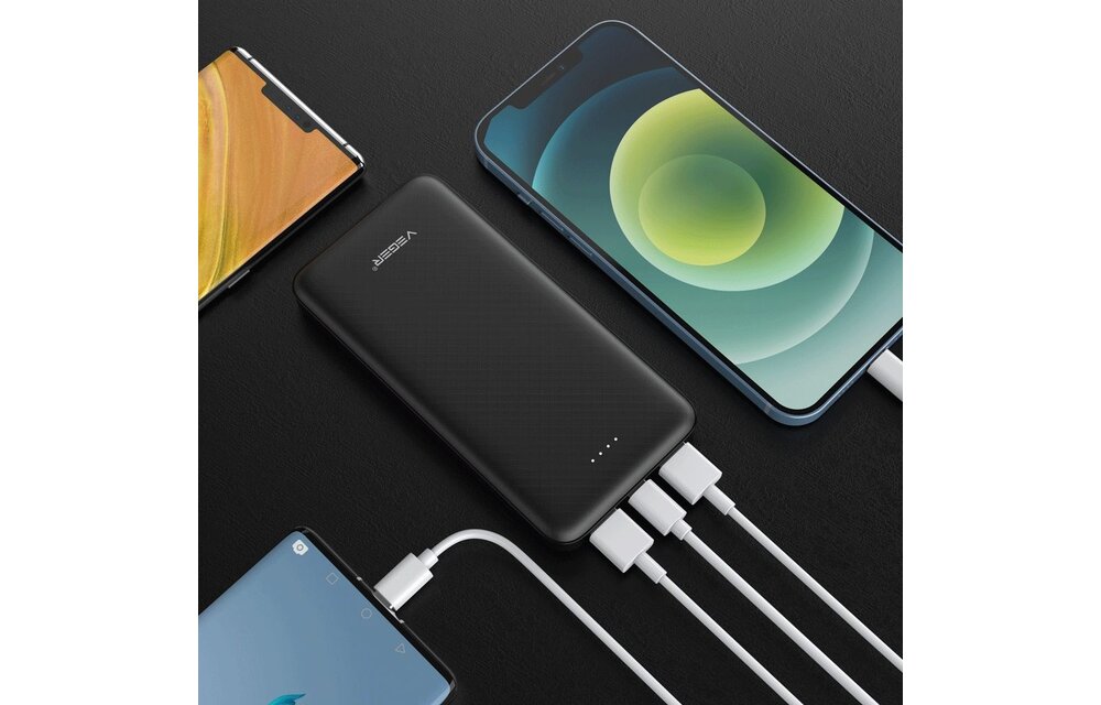Veger A10 W1065 10.000 mAh Zwart - Powerbank