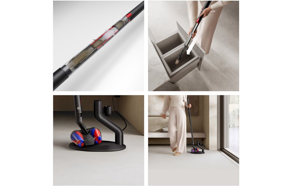 Dyson PencilVac Fluffycones - Steelstofzuiger