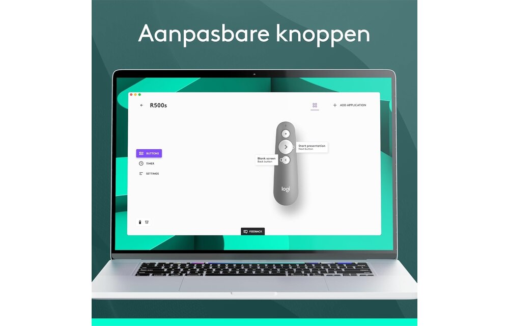 Logitech R500S Draadloze laserpresenter