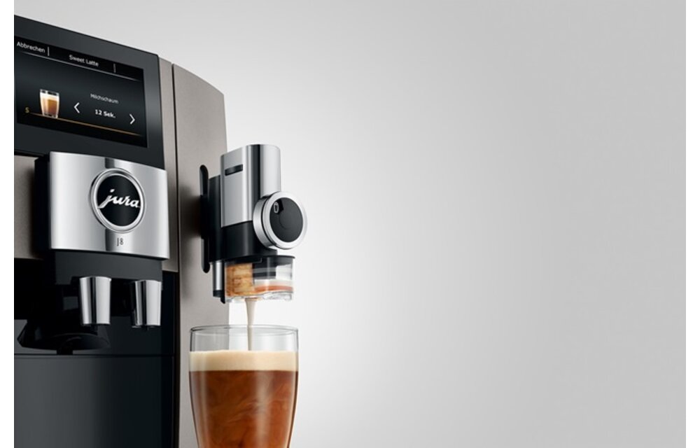 JURA J8 Midnight Silver (EA) - Koffiemachine