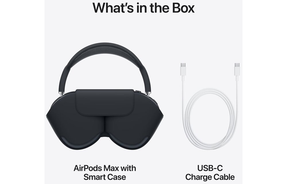 Apple AirPods Max (USB-C) Zwart - Draadloze koptelefoon