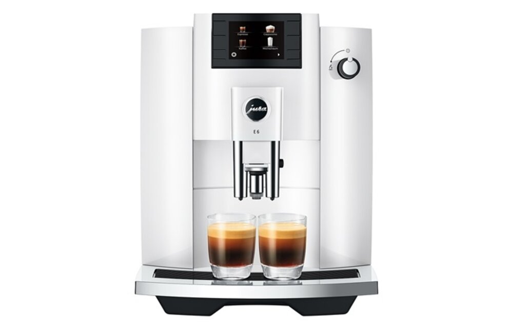 JURA E6 Piano White (EC) - Koffiemachine