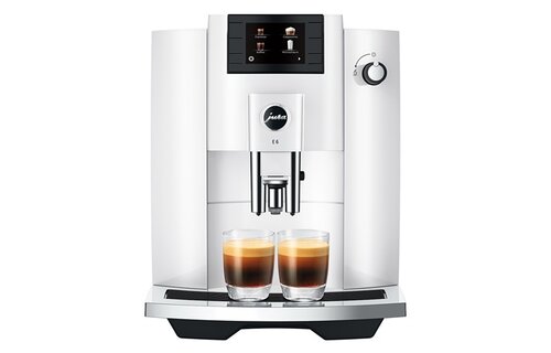 JURA E6 Piano White (EC) - Koffiemachine
