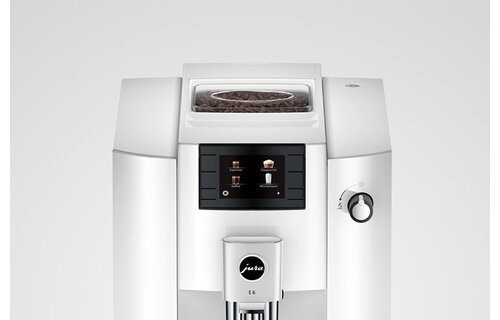JURA E6 Piano White (EC) - Koffiemachine