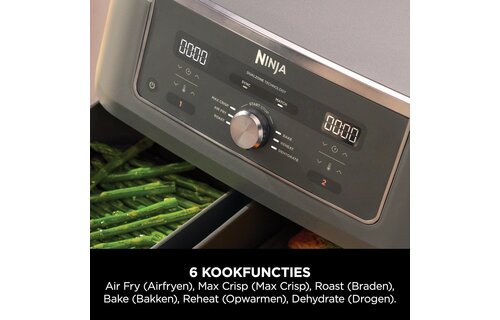 Ninja Dual Zone DZ400EU - Hetelucht friteuse