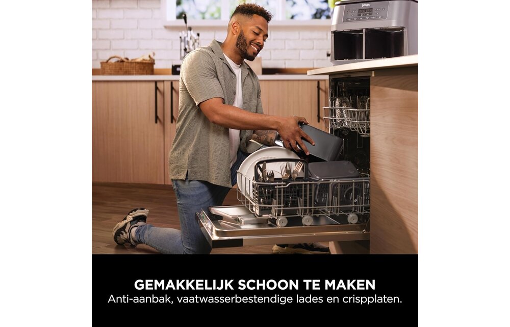 Ninja Dual Zone DZ300EU - Hetelucht friteuse