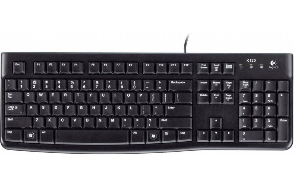 Logitech K120B Toetsenbord - Toetsenbord