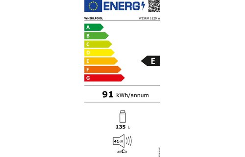 Whirlpool W55RM 1120 W - Tafelmodel koelkast
