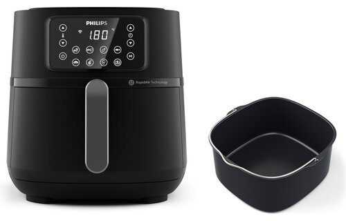 Philips Airfryer XXL Connected HD9285/93 + bakvorm - Hetelucht friteuse