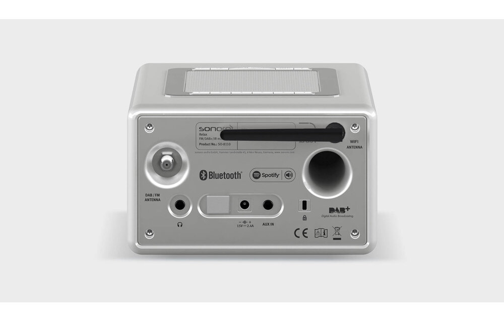 Sonoro RELAX X Zilver - Radio