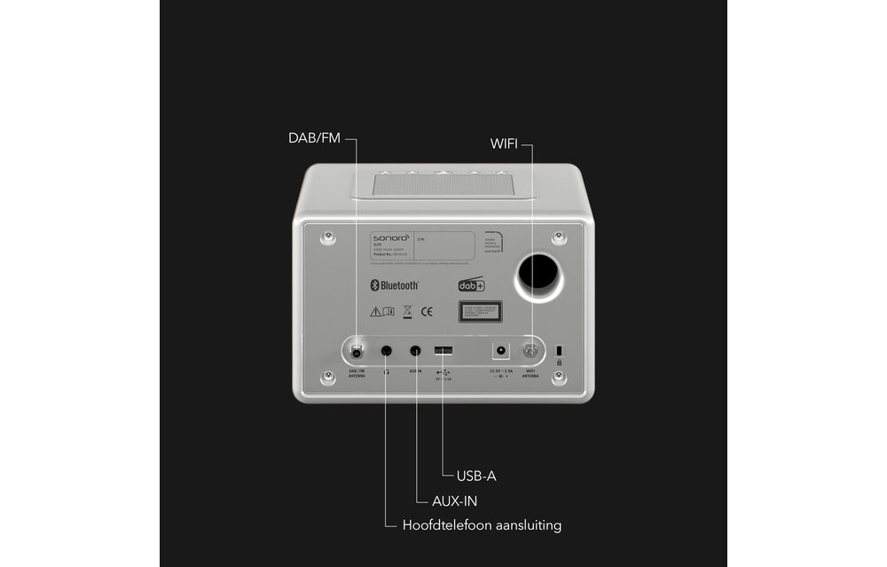 Sonoro RELAX X Zilver - Radio