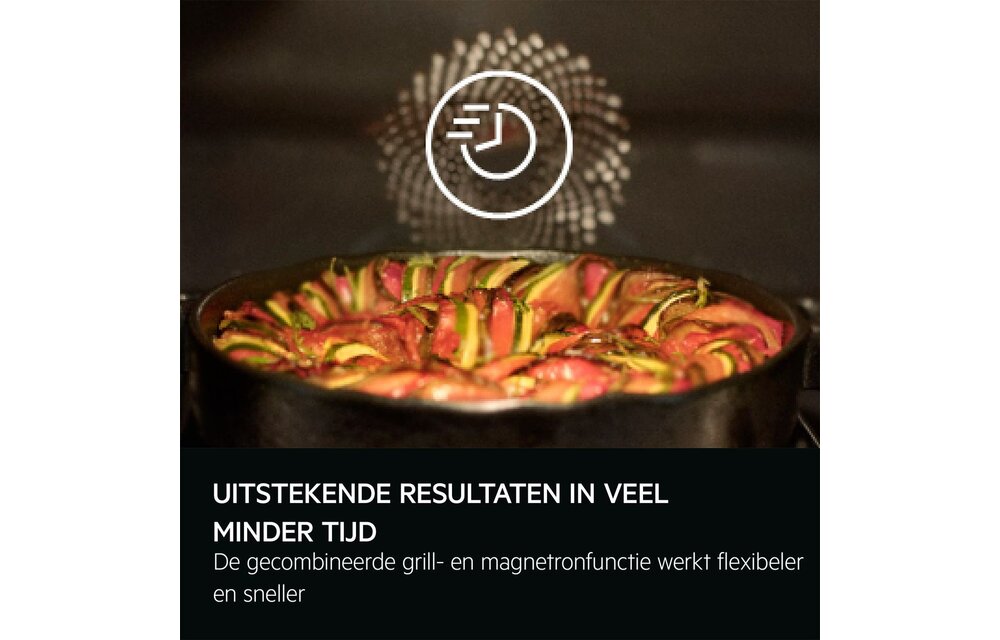 AEG TK8NK721T 8000 MealAssist CombiQuick - Inbouw magnetron