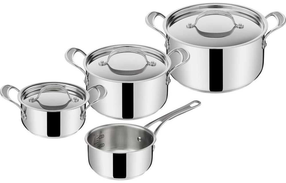 Tefal E311S7 Cook Smart Jamie Oliver 4-delig Pannenset