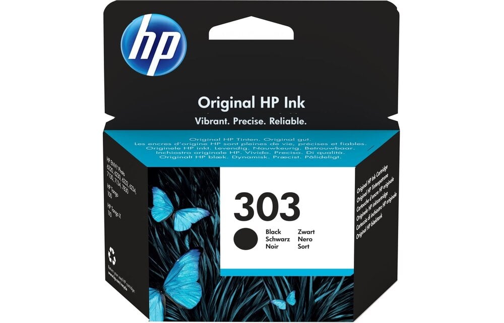 HP 303 (T6N02AE) Zwart - Inktcartridge